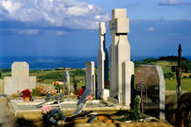 Graves at the cemetery by Sami Sarkis Photography