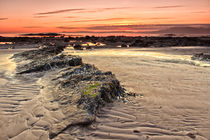 North Beach Sunset Ardrossan von Paul messenger