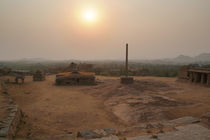 Ruins on Hemakuta Hill near Sunset von serenityphotography