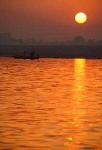 Sunrise on the Ganges by serenityphotography