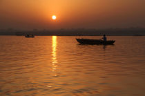 Sunrise on the Ganges by serenityphotography
