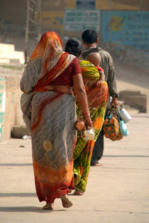 Walking Along the Ghats by serenityphotography