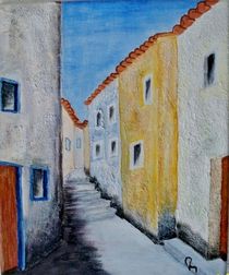 Kleine Gasse in Andalusien by Heinrich Reisige