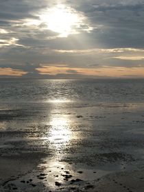 Sun Setting Over Spurn Point by Sarah Couzens