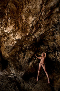 Pirate cave Greece Griechenland Korfu Corfu Akt nude von Andreas Jontsch