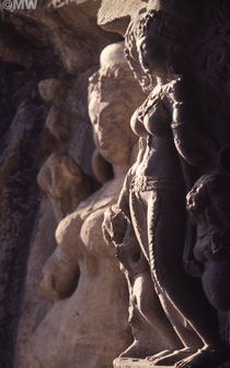 Ellora Temple Carvings von David Halperin