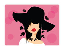 Girl in a hat von bluelela