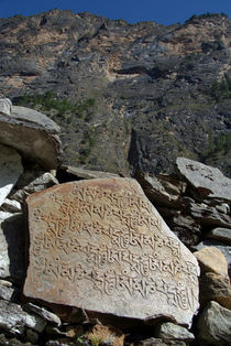 Prayer Stones en route to Pisang by serenityphotography