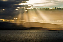 Abendstimmung am Fjord by gfischer