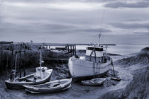 Moored in the Humber von Sarah Couzens