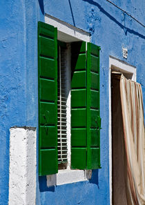 Green Shutters by Graham Prentice