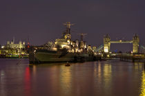 HMS Belfast by Alice Gosling