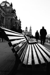 Dresden Schwarz Weiß Bild von Falko Follert