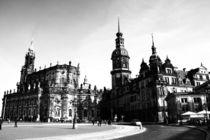 Dresden black and white - black and white photograph from the state capital of Saxony von Falko Follert