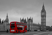 Red London Bus by Alice Gosling