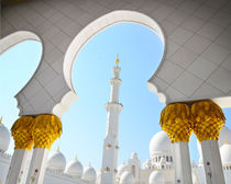 Sheikh Zayed Mosque in Abu Dhabi, UAE by tkdesign