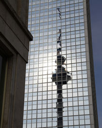Fernsehturm Berlin Spiegelung von Falko Follert