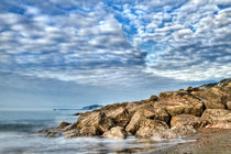 Beach and Clouds by Alice Gosling