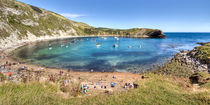 Lulworth Cove Dorset by Alice Gosling