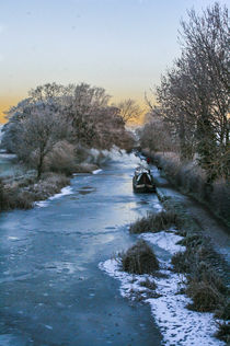 Foxton winter scene by travelingjournalist