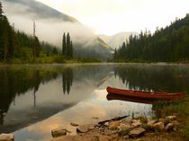 Frühmorgens am See von Jutta Ploessner