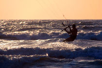 Kitesurfing at Arambol by serenityphotography