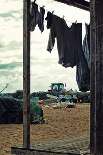 Fisherman ́s shacks von Tiago Pinheiro