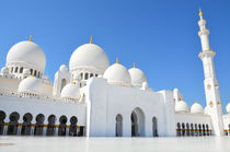 Sheikh Zayed Mosque in Abu Dhabi, United Arab Emirates