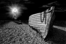 fishing boat graveyard after dark by meirion matthias