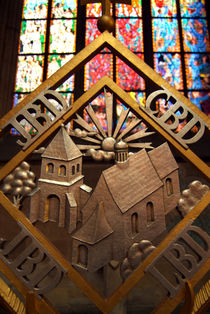 Metal Decoration in St Vitus Cathedral, Prague by serenityphotography