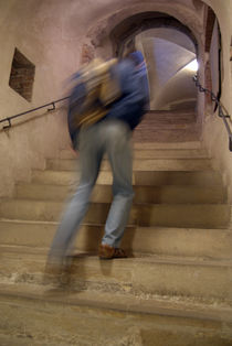 Up the Stairs in Prague Castle von serenityphotography