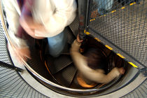 Inside the Astronomical Clock, Prague, Spiral Stairs by serenityphotography