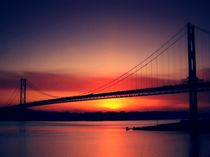 The Forth Road Bridge, Scotland. by Amanda Finan