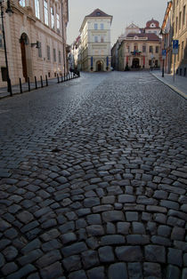 Cobbled Street, Prague von serenityphotography