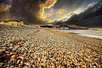 the beach at llandudno