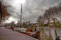 Regents Canal narrow boats von David J French