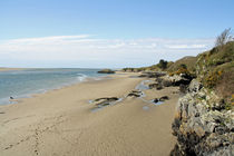 Borth-y-Gest Beach von sandra cockayne