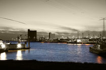 Außenhafen am Abend - Outer harbor at night von ropo13