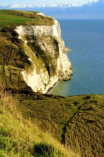 Chalky White Cliffs by serenityphotography