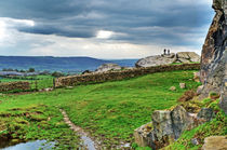 View from Almscliff Crag #7. by Colin Metcalf