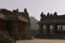 In the Courtyard of Vittala Temple by serenityphotography