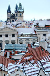 Prague rooftops by Bianca Baker