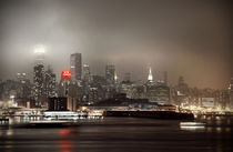 New York City Nighttime Skyline von irisbachman
