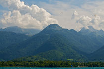 mountain and the lake  by Vsevolod  Vlasenko