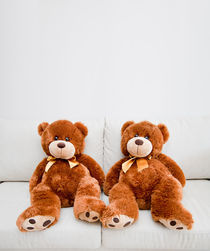 Two Teddybears von Lars Hallstrom