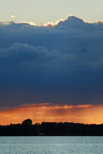 Distant rain by Lars Hallstrom