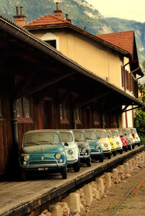 Merano train station von Evita Knospina