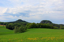 Frühling und Berge von Wolfgang Dufner