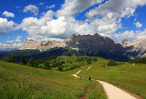 Wandern in den Alpen by Wolfgang Dufner