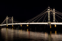 The Albert Bridge London by David Pyatt